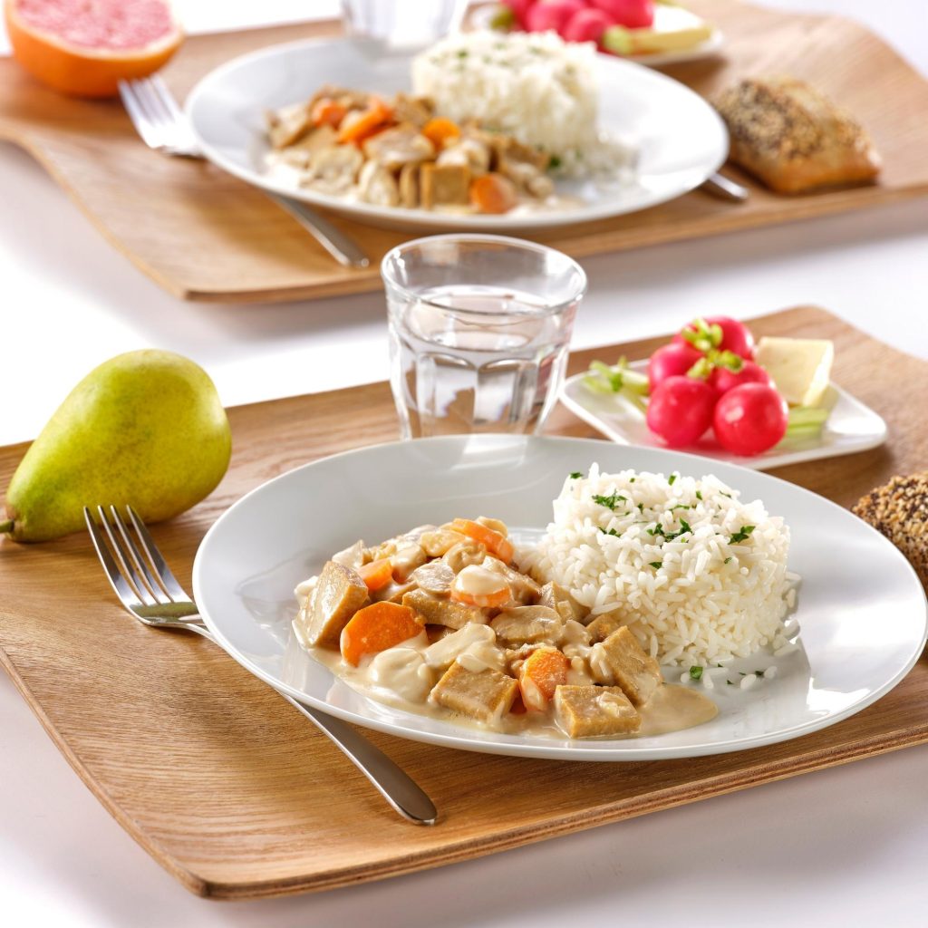 Seitan façon blanquette végétale