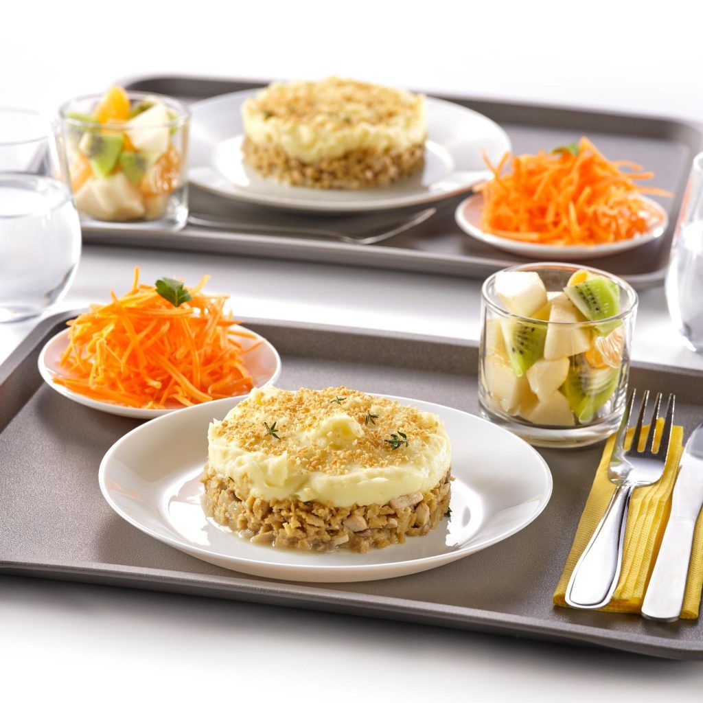 Parmentier de seitan de blé